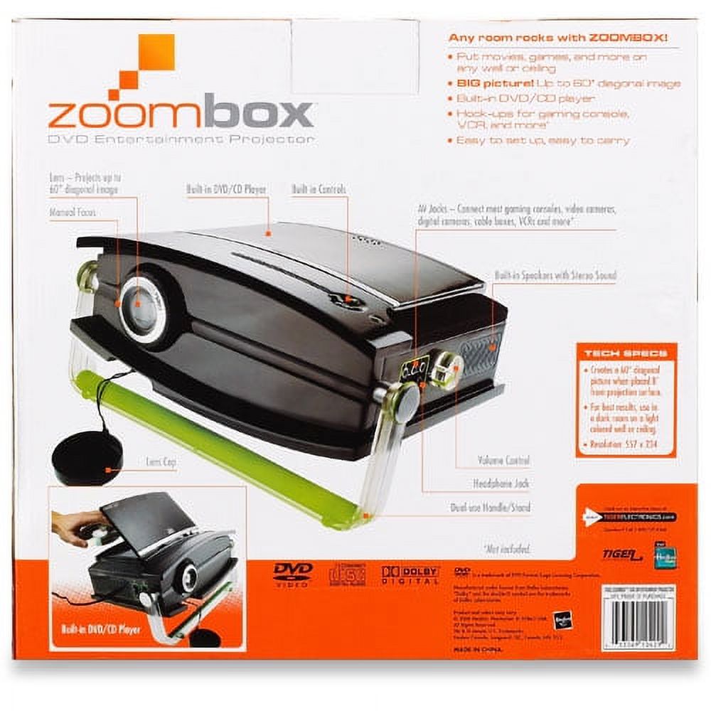 Zoombox DVD Entertainment Projector - image 3 of 7