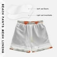 thumbnail image 3 of FORMRS Boys Swim Trunks Quick Dry Mesh Liner Boardshorts Sizes XS-XL, Snow Cartoon Houses, 3 of 7