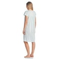 thumbnail image 4 of Casual Nights Women's Flowery Short Sleeve Nightgown, 4 of 5