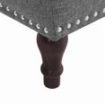 thumbnail image 4 of Dycanpo 50.8" Linen Storage Ottoman Bench Storage Chest for Bedroom,Entryway - Light Gray, 4 of 11