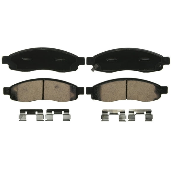 Wagner QuickStop ZD1015 Ceramic Disc Brake Pad Set Fits select: 2005-2007 NISSAN TITAN, 2006 NISSAN ARMADA