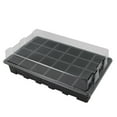 thumbnail image 2 of 24 Hole Plant Seed Box Nursery Seedling Tray For Garden Yard, Transparent Seedling Kit With Ventilation & Drainage Holes, Reusable Seed Germination Box For, 2 of 9