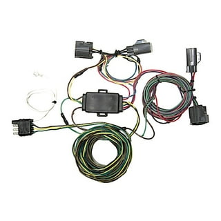 4-Way Flat 4-Pin Plug Trailer Light Wiring Harness Gauge Trailer Side 