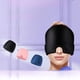 thumbnail image 1 of Mascarilla para la cabeza con compresa de hielo para dolores de cabeza, migrañas, compresa fría y caliente, cobertor para la cabeza con compresa fría, cobertor para la cabeza con gel, gorro de hielo, 1 of 4