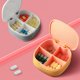 thumbnail image 4 of Caja de almacenamiento de pastillas Contenedor de pastillas portátil de plástico con tapa y rejillas para viajar Worallymy JD719167225, 4 of 5