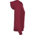 thumbnail image 3 of Build Your Brand - Sudadera Basic para Mujer (Burdeos), 3 of 5