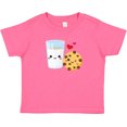 thumbnail image 3 of Inktastic Milk and Cookies Boys or Girls Baby T-Shirt, 3 of 5