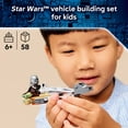thumbnail image 4 of LEGO Star Wars The Mandalorian & Grogu's Speeder Bike - Building Toy for Boys & Girls, Ages 6+ - Great Gift for Kids - W/ 2 Star Wars Figures - 75436, 4 of 8