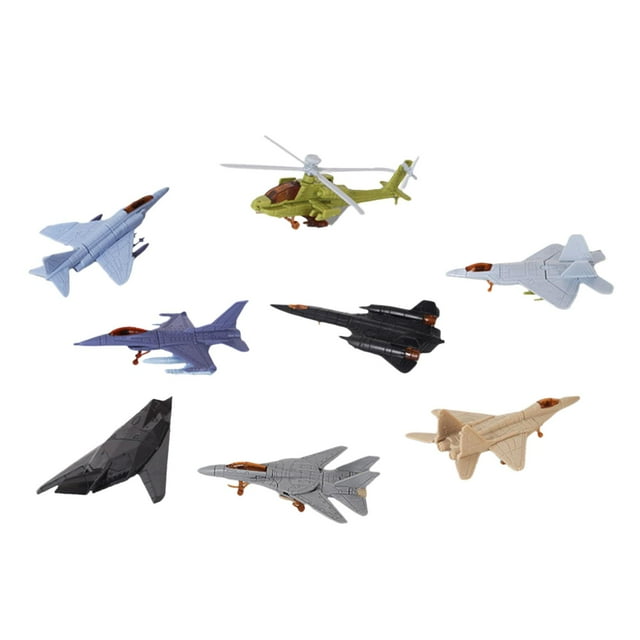 TISHITA 8 Pcs Modèle d'Avion Étagère Ornement Kits de Construction pour Filles Enfants A