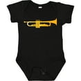 thumbnail image 3 of Inktastic Trumpet Gold Brass Music Instrument Boys or Girls Baby Bodysuit, 3 of 5