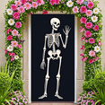 thumbnail image 2 of Cartoon Skeleton Halloween Decoration Spooky Theme Party Backdrop for Halloween Party Indoor Decoration Horror Event, 2 of 9