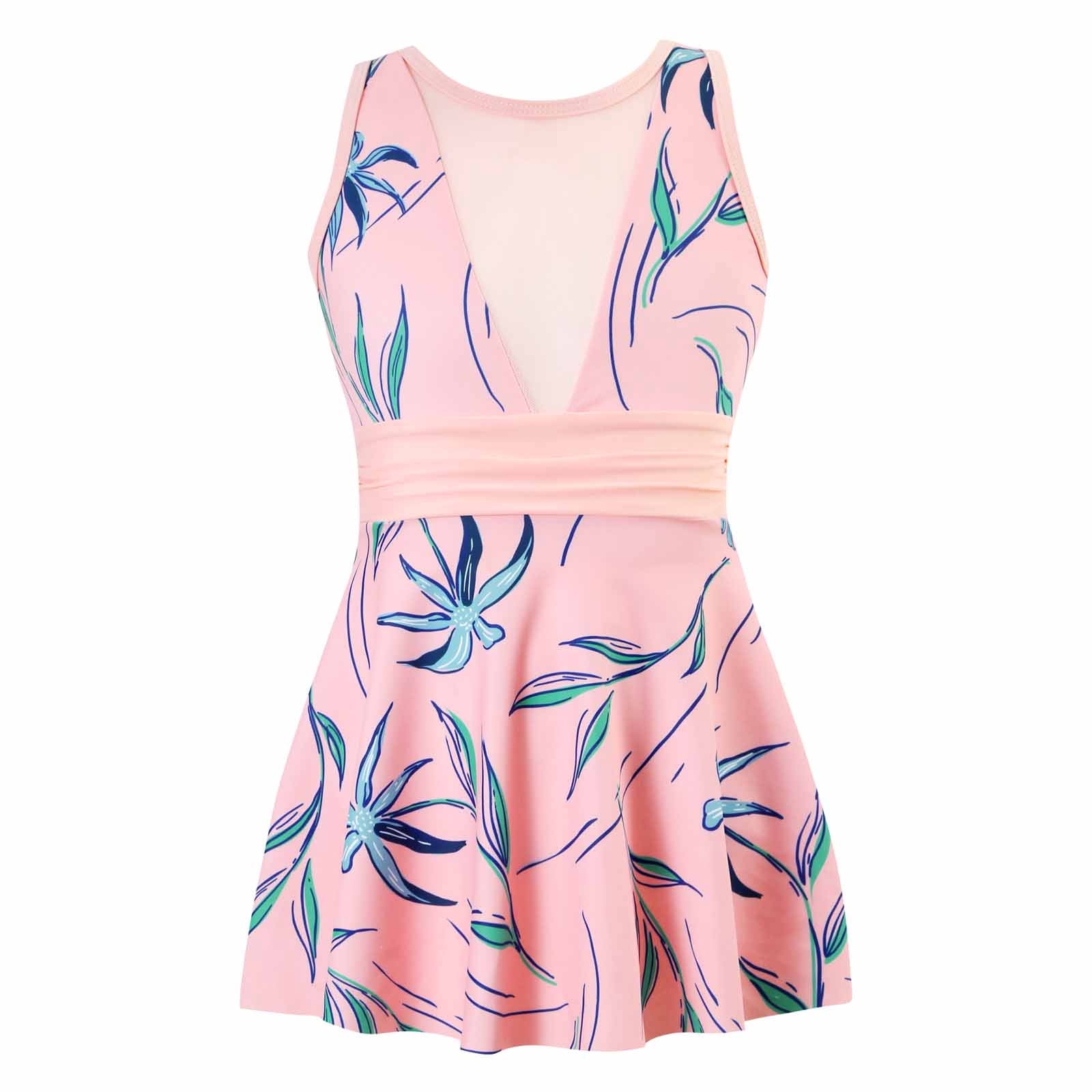 Little Girl Swimsuit Baby Girls Swimwear Children's Swimsuit Sleeveless