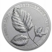 GERMANIA MINT 2023 Germania Beech Leaf 1 oz Silver Round BU