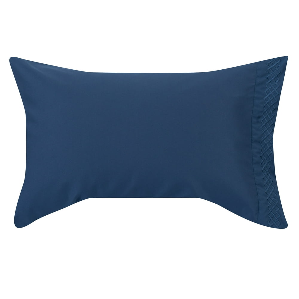 Better Homes & Gardens Luxury Embroidered Microfiber Pillowcase, 2PC