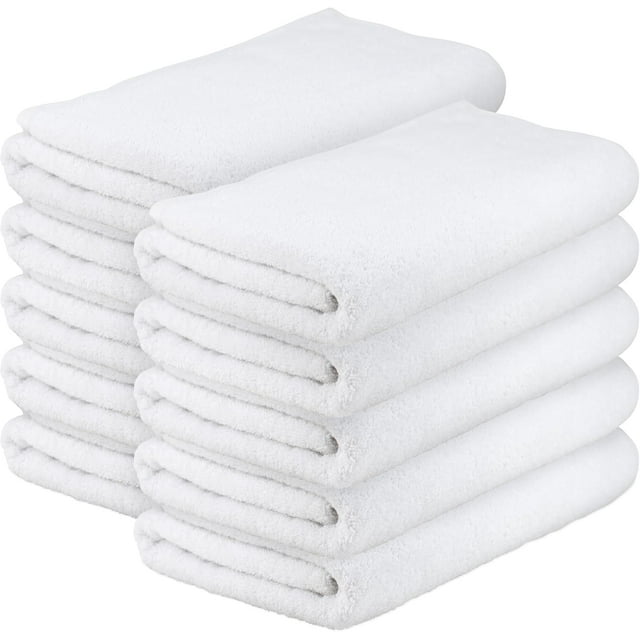 Toalla para Manos GILA Essentials Paquete de 10 Toallas Blancas 70 x 40 cm