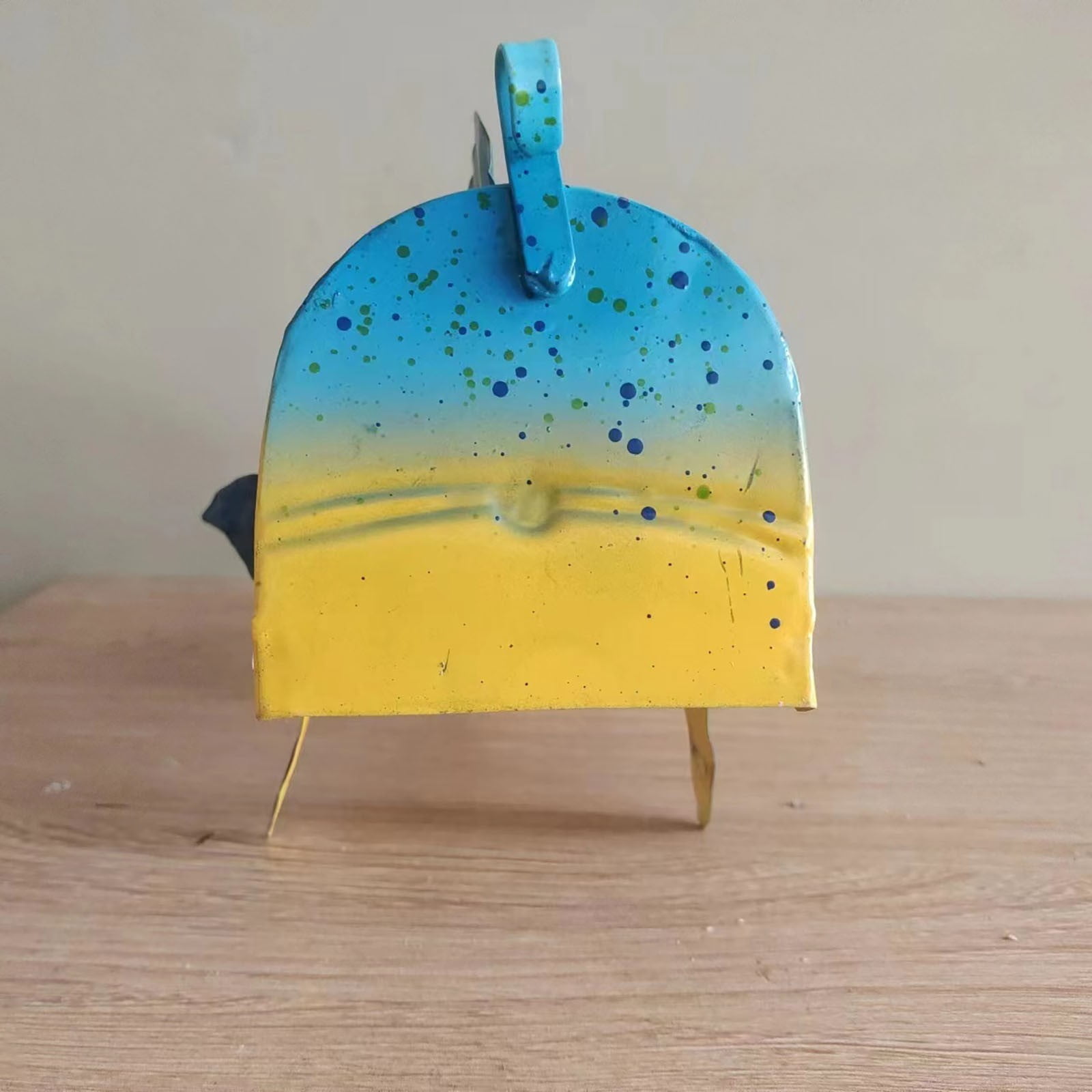 Mahi Mahi (dolphin Fish) Mailbox Garden Dolphin Fish Decoration Metal Mailbox Decoration Garden Crafts Decoration Dolphin Mailbox 1PC
