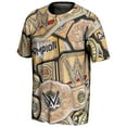 thumbnail image 2 of Men's ProSphere Gold WWE Title Belt Collage T-Shirt, 2 of 3