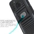 thumbnail image 3 of Value Pack ! for Samsung Galaxy A21 Phone Case 360° Cover Built In Screen Protector Clip Kickstand Holster Hybrid Shock Bumper (Black), 3 of 4