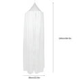 thumbnail image 4 of Netting Durable In Use  Net Beautiful Lace Decor Indoor Corner Children's Bed White, 4 of 8