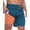 PeacockBlue, variant on Mens 2 in 1 Swim Trunks with Compression Liner, Quick Dry Beach Shorts, Bathing Suit with Phone Pocket Peacockblue L
