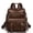 Brown, variant on KKLDOGS Backpack for Women Men - Vegan Leather Backpack Purse Travel Carry-on Bag Bookbag Work fits Laptop