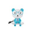 thumbnail image 2 of Lámpara de noche para niños Gadgets and Fun  Oso en patineta color Azul, 2 of 3