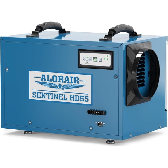 ALORAIR Commercial Dehumidifiers 113 Pint, with drain Hose for Crawl Spaces, Basements, Industry Water Damage Unit, Compact, Portable, Auto Defrost, Memory Starting, 5 Years Warranty