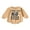 Khaki Cow, variant on Bagilaanoe Newborn Baby Girl Oversized Romper Sweatshirt Long Sleeve Bodysuits Print Pullover 3M 6M 12M 18M Infant Casual Tee Tops