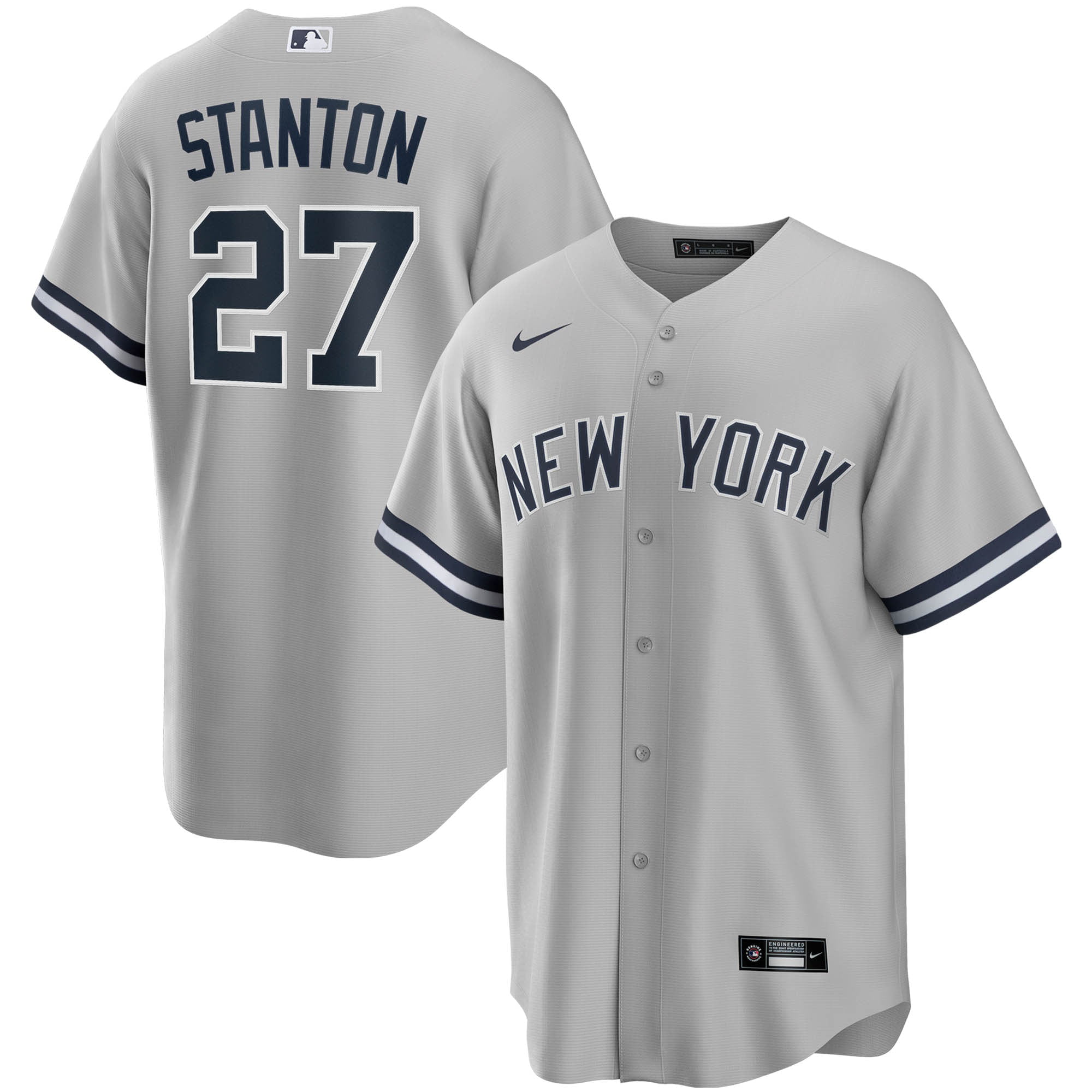 Maglietta T-Shirt Major League Baseball # 27 Stanton New York Yankees