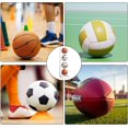 thumbnail image 4 of HELIAHOO Vertical Ball Storage Rack, Metal Basketball Holder, Multi-Layer Ball Display Rack Stand, Sports Equipment Organizer for Basketball Football Volleyball CJ915-99954, 4 of 8