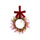 thumbnail image 2 of Anillo De Plástico Corona floral artificial de primavera de 30 cm para puerta, pared, interior y exterior, decoración navideña (1 unidad) JASKFLY, 2 of 9