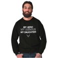 thumbnail image 5 of US Air Force Hero Airman Daughter Sweatshirt for Men or Women Brisco Brands S, 5 of 6