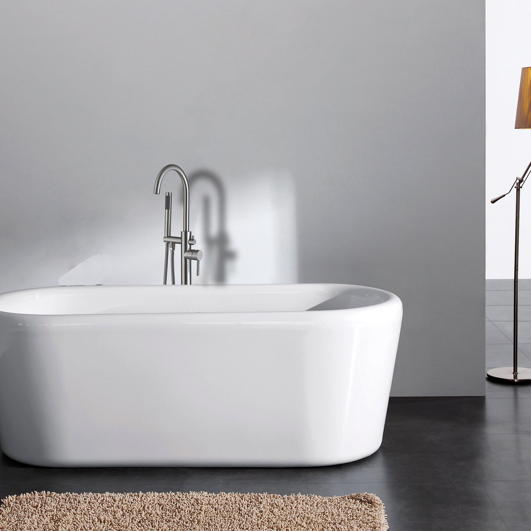 Freestanding Bathtub Faucet With Hand Shower A01-12