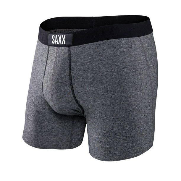 Saxx Mens Vibe Modern Fit Lifestyle Boxers Underwear Small Salt and ...