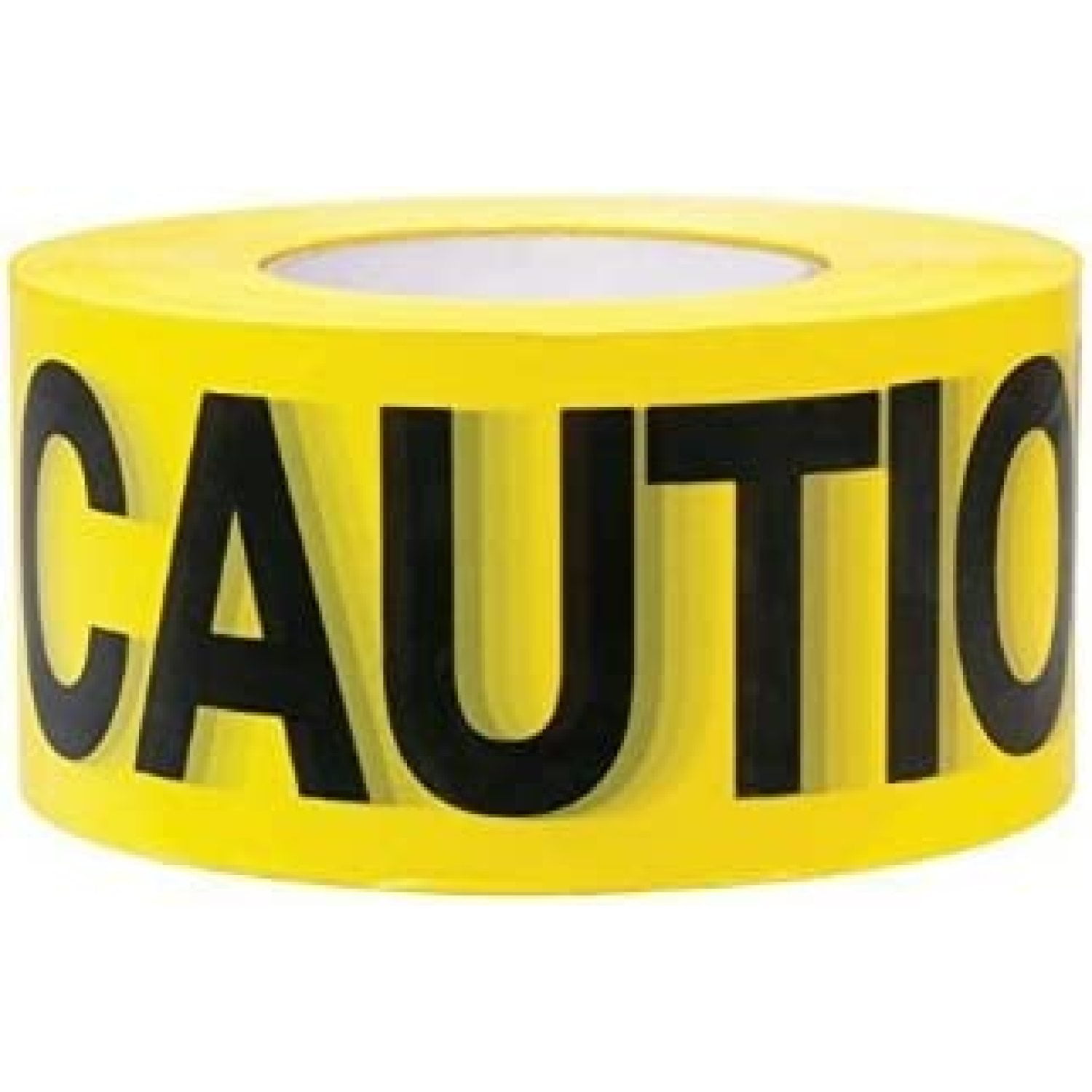 Premium Yellow Caution Tape • 3 inch x 1000 feet • Bright Yellow w