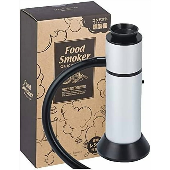 GREENHOUSE PORTABLE FOOD SMOKER. SMOKING GUN MINI-Compact size for outdoor & at home. Add strong smoky flavor to cocktail, turkey, cheese etc. Recommend as awesome gift for smoker food lovers