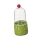 thumbnail image 2 of Porta brochas de maquillaje multiusos de gran capacidad, resistente al polvo, con ranuras y tapa. Verde, 2 of 8