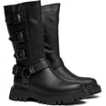 thumbnail image 2 of V.Gan Vegan Cosmic Biker Boots, 2 of 4