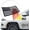 Black, variant on HMMAGNETS American Flag Magnets for Trucks and Cars, Magnetic Decals for Cars, 3-Pack + Reverse Flag, Black