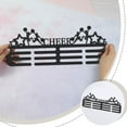 thumbnail image 4 of Cheer Cheerleading Medal Holder Pentagram Medals Display Rack Sturdy Steel Metal Holder Wall Mount No Hooks Over 60 Medals, 4 of 9