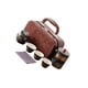thumbnail image 4 of Juego de té de viaje, juego de té chino Kungfu con bolsa de transporte, utensilios para el arte del té, vajilla para té Negro, 4 of 9
