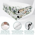 thumbnail image 4 of Full Quilt Set 78''x90'', Sage Green Ocean Lightweight Summer Bedspread Coverlet Set with 2 Pillow Shams, Coastal Eucalyptus Starfish Shell Breathable All Season Quilt Bedding for Bedroom/Guest Room, 4 of 9