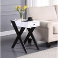 thumbnail image 4 of Mesa auxiliar Casafoyer Fierce de madera con puerto USB de 58 x 41 x 71 cm, 4 of 5