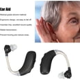 thumbnail image 4 of Pair Hearing Aids, Rechargeable Ergonomic Medical Device ABS Silicone, Black, 4 of 5