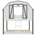 thumbnail image 4 of Child Craft Lits superposés une place Rustic Barn, 4 of 9