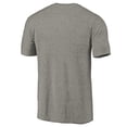 thumbnail image 3 of Men's Gray Heather Houston Cougars Left Chest Distressed Logo Tri-Blend T-Shirt, 3 of 3