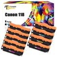 thumbnail image 4 of Toner Bank 9-Pack Compatible Toner Cartridge for Canon Cartridge 118 CRG-118 imageClass MF8580CDW MF726CDW Printer Ink (Black Cyan Yellow Magenta), 4 of 9