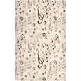 thumbnail image 5 of SKYSONIC 1 Pack Musical Music Note Kitchen Towels Soft Absorbent Dish Towels Reusable Tea Towels Set 28 x 18 Inch, 5 of 7