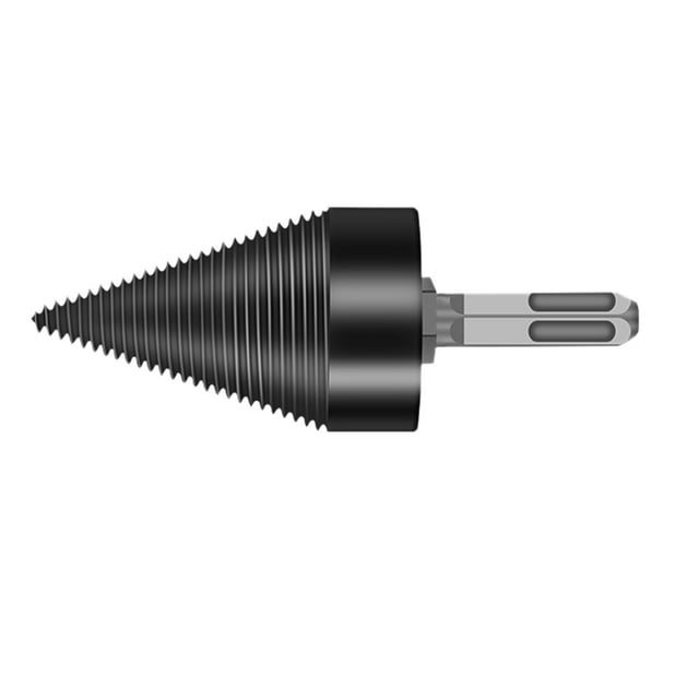 ERK 1Pcs Fendeur de Bois 2026 Fendeur de Bois Perceuse à Bois Robuste avec Vis pour Perceuse à Main et Perceuse (50mm) Fendeurs Robustes pour Perceuses à Main et Perceuses