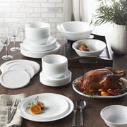 Corelle Winter Frost White 12-Piece Glass Dinnerware Set (Service for 4)